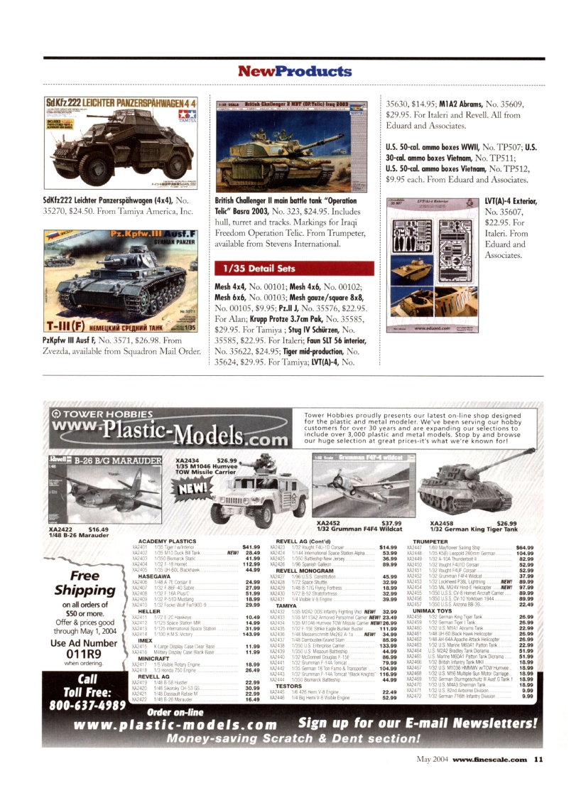 FineScale Modeler 2004-05 (Vol22-05)